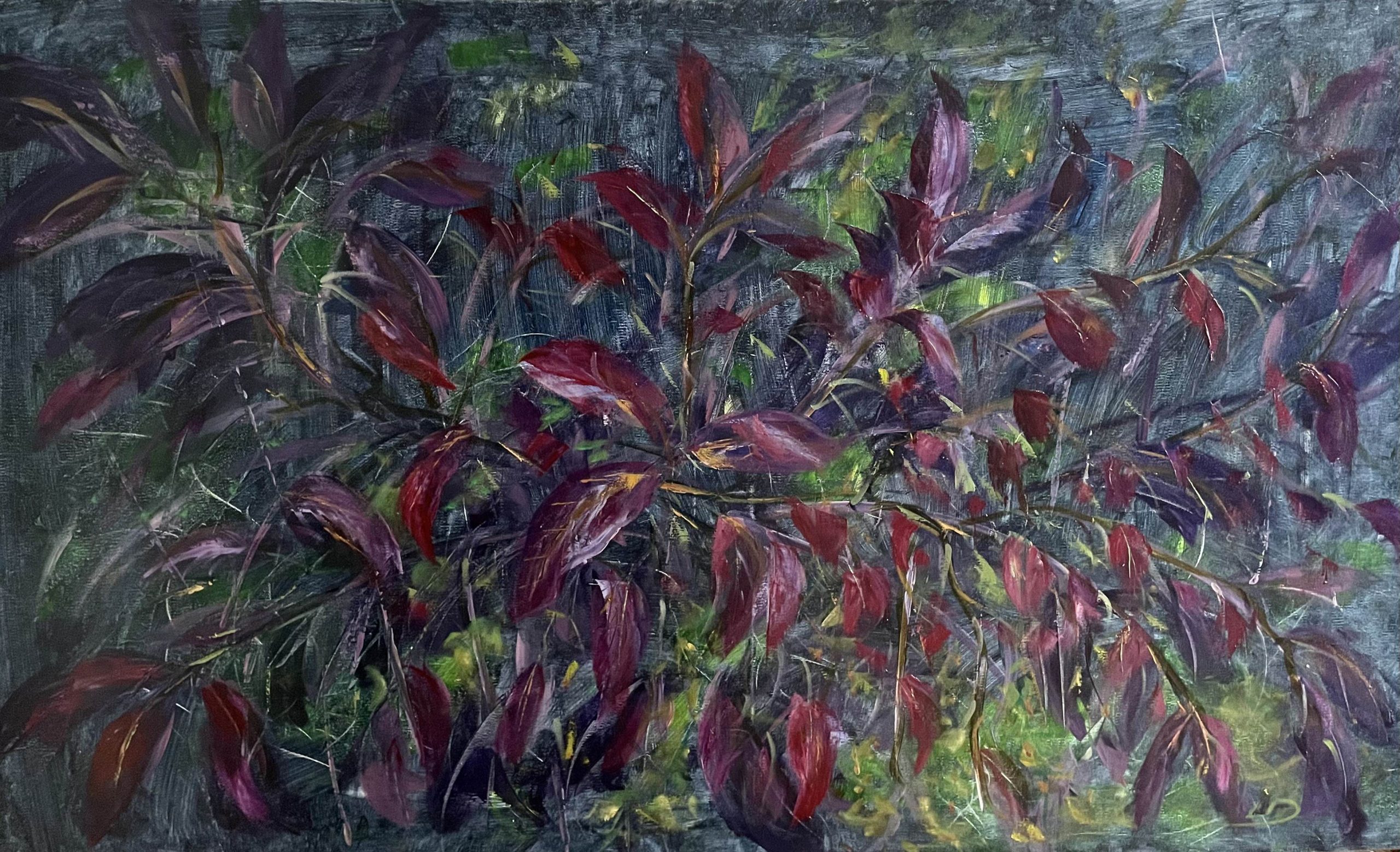 Read more about the article Topography of the Inner Nature Painting. Exhibition by Lidija Dailidėnienė